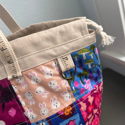 One-of-a-Kind - Extra Large 'Tote Sack' - Project Bag No.8