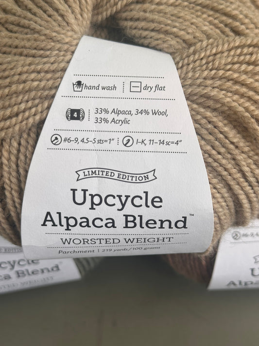 DESTASH - Knit Picks Upcycle Alpaca Blend - THREE SKEINS