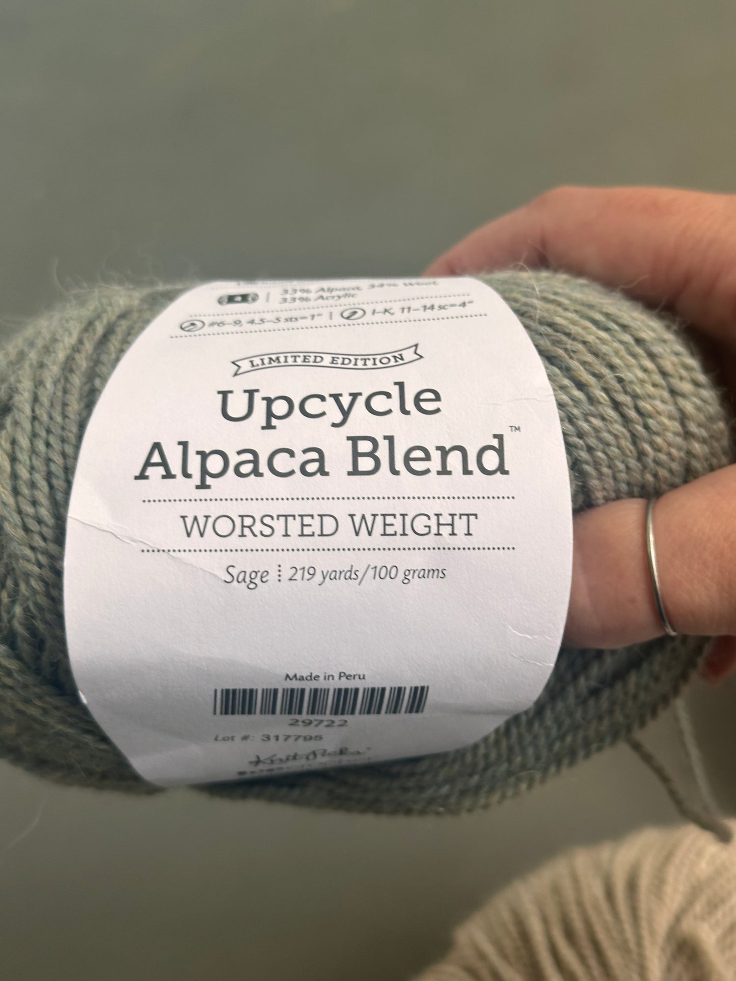 DESTASH - Knit Picks Upcycle Alpaca Blend - THREE SKEINS