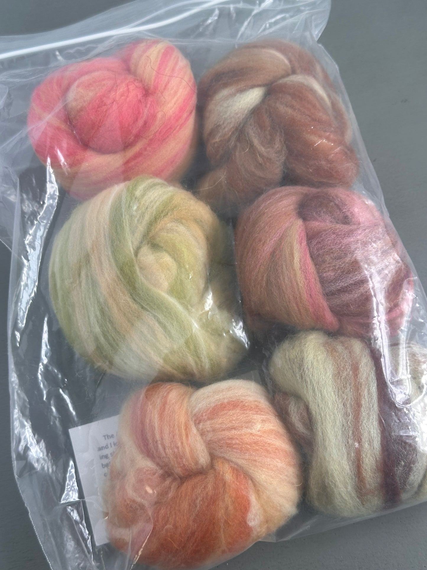 DESTASH - Knit Spin Farm - Autumnal Equinox Monthly Batt Club