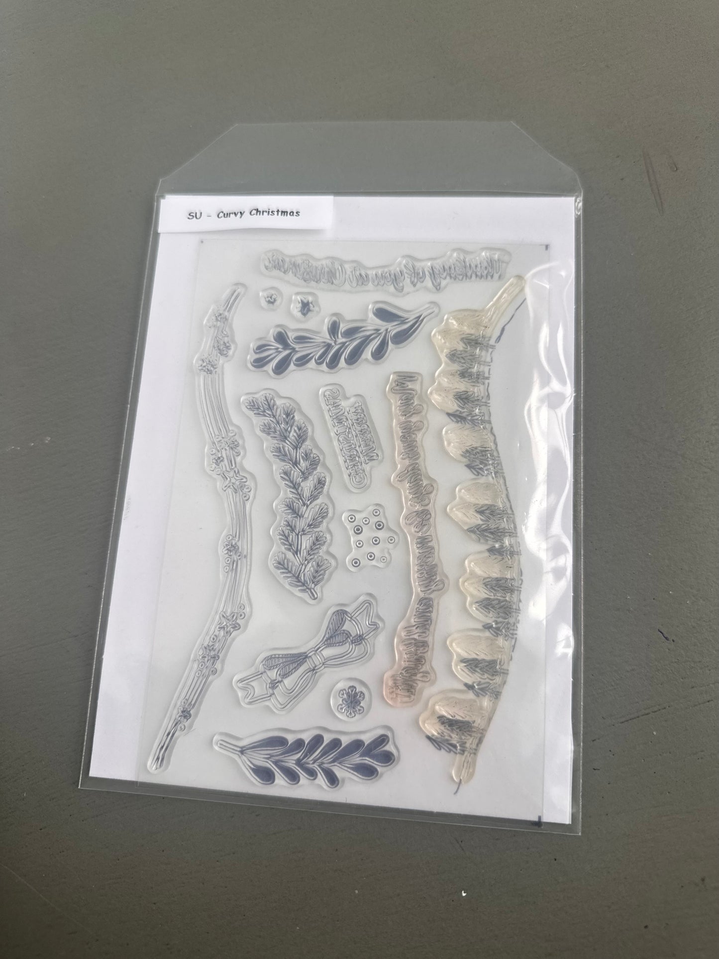 DESTASH - Lot of Stampin' Up stamps - 8 sets