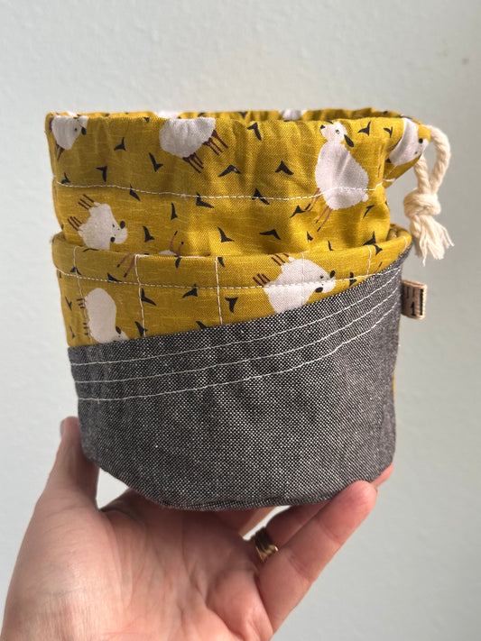 One-of-a-kind Center Pull 'Ball Sack'