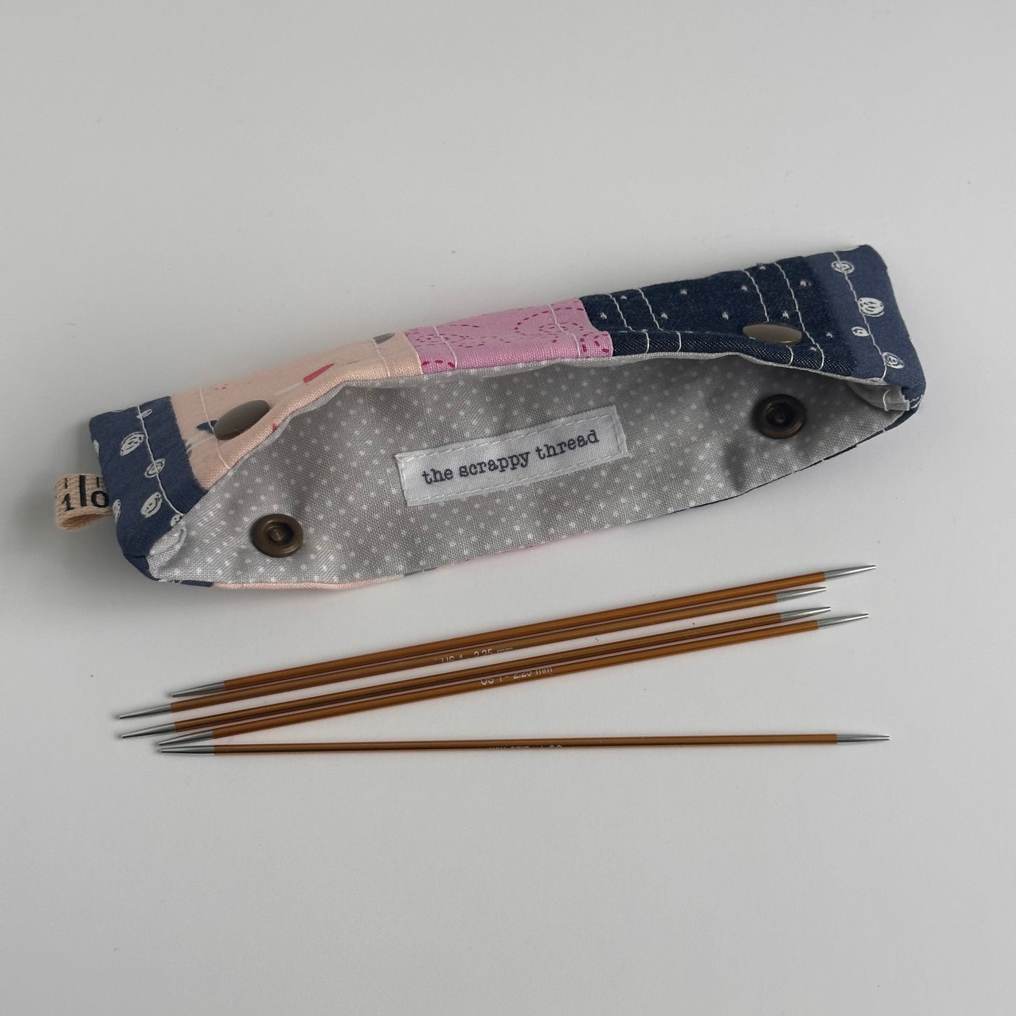 One-of-a-Kind Scrappy 'Needle Minder' (DPN Cozy - WIP Minder - Needle Cozy)