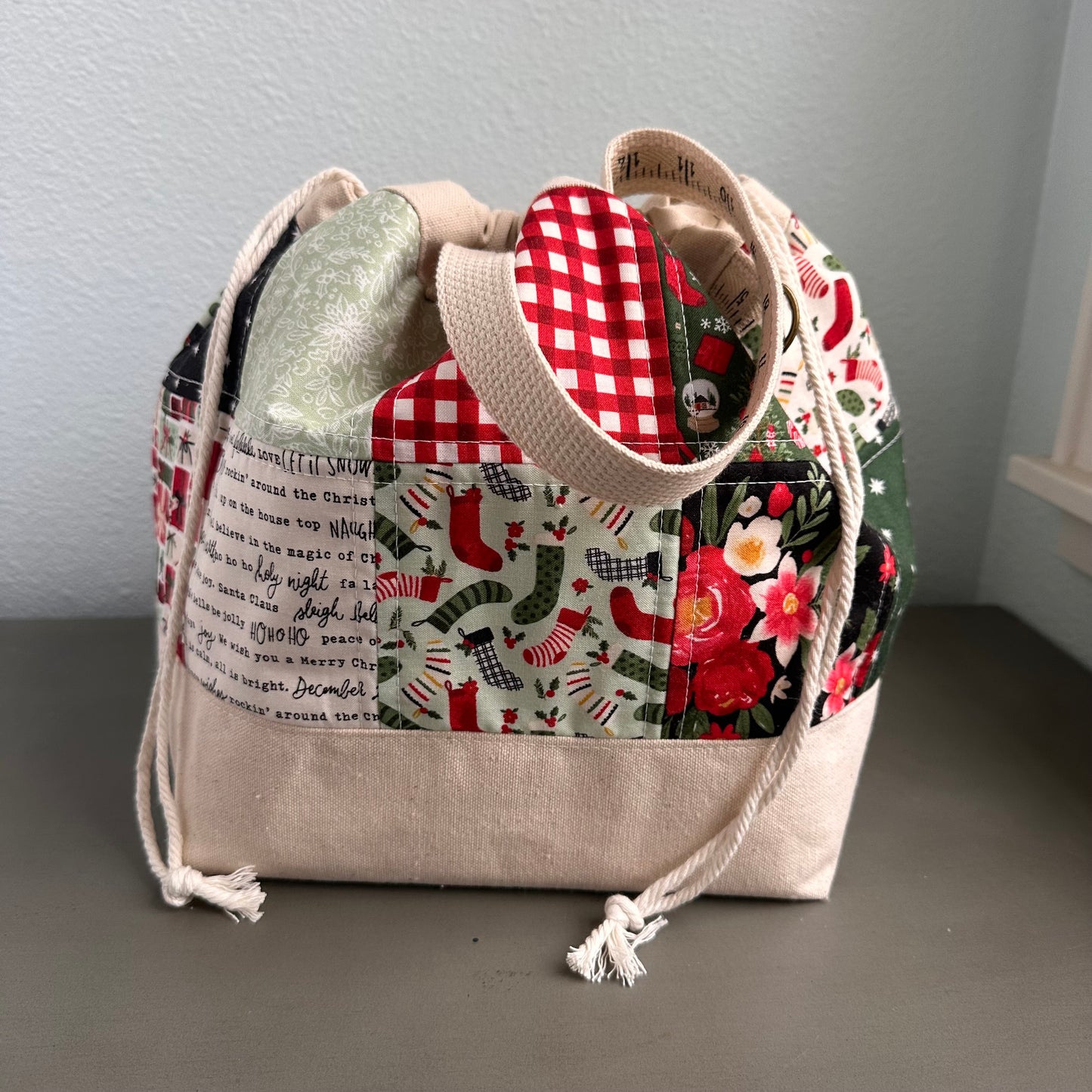 One-of-a-Kind - Extra Large 'Tote Sack' - Project Bag No.6