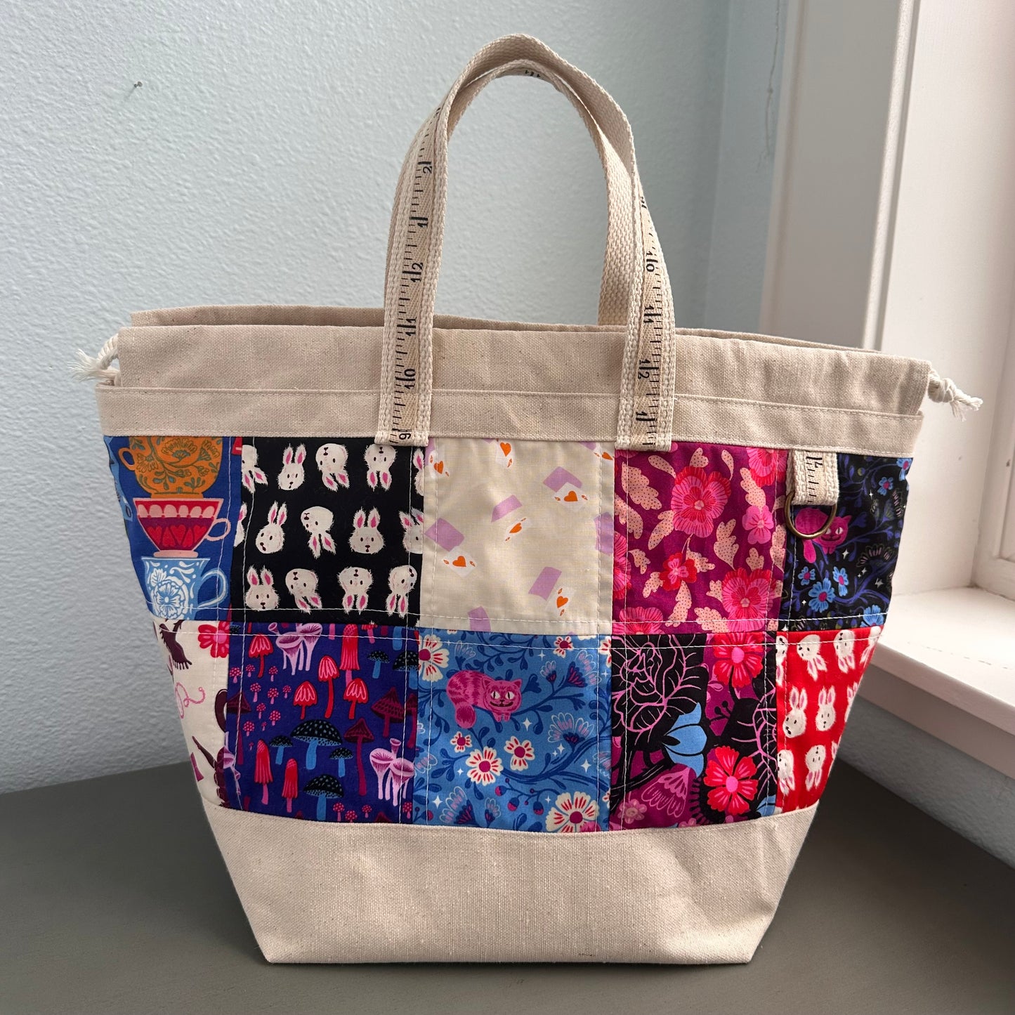One-of-a-Kind - Extra Large 'Tote Sack' - Project Bag No.7