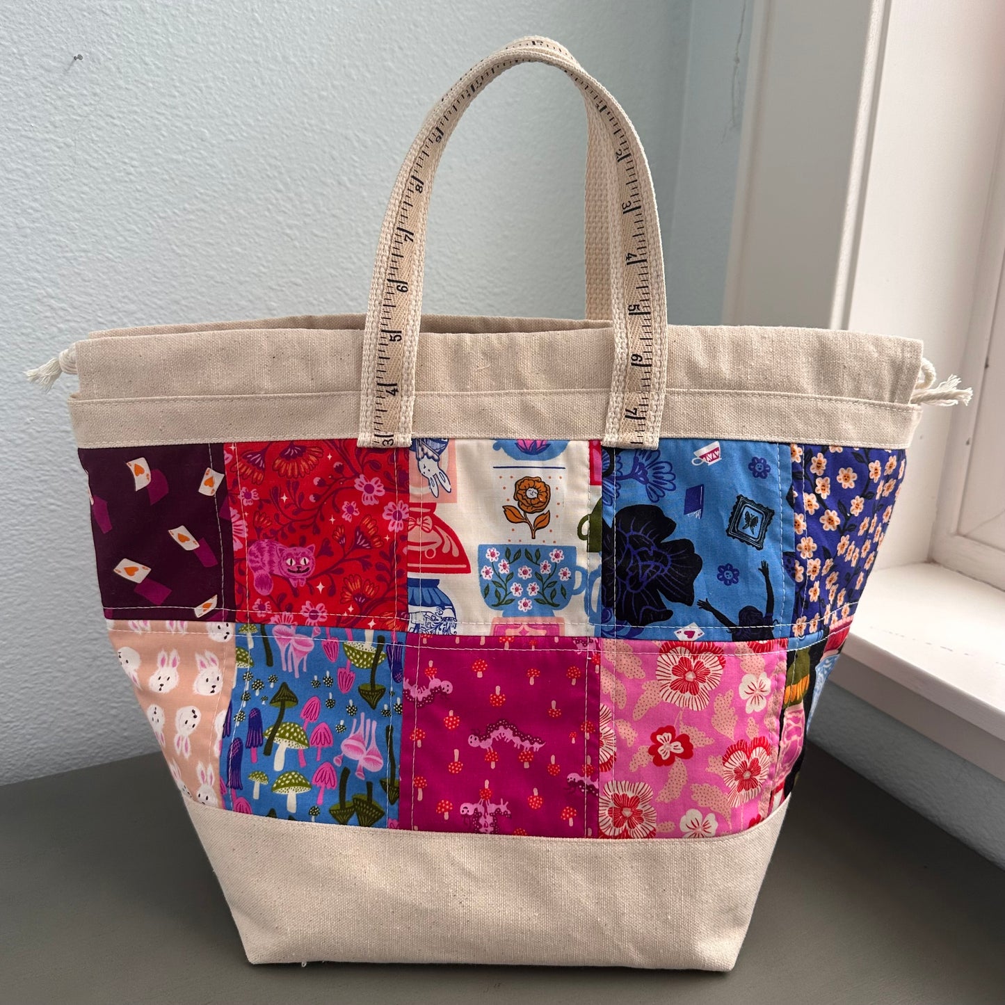 One-of-a-Kind - Extra Large 'Tote Sack' - Project Bag No.7