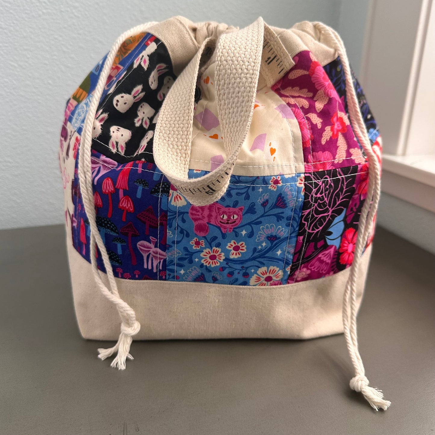 One-of-a-Kind - Extra Large 'Tote Sack' - Project Bag No.7
