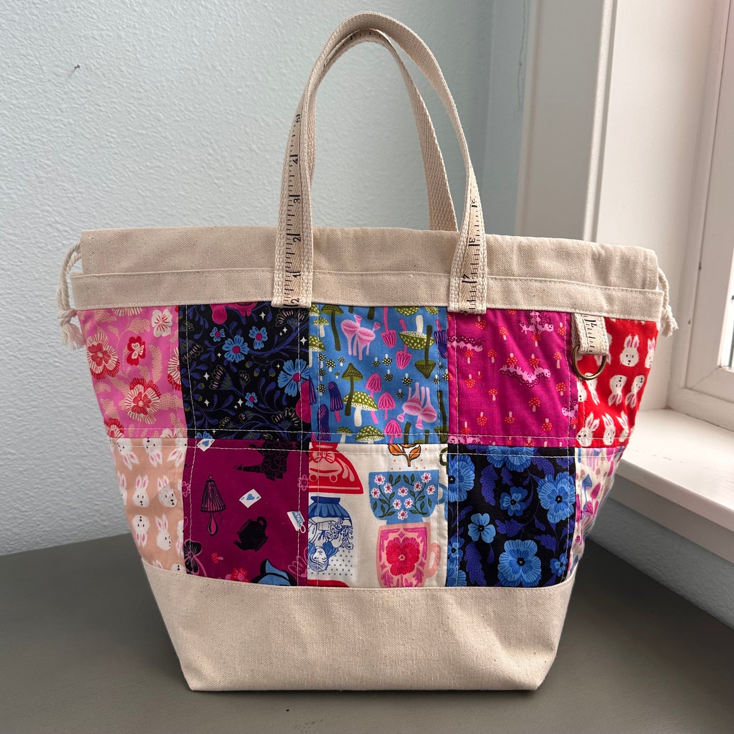 One-of-a-Kind - Extra Large 'Tote Sack' - Project Bag No.6