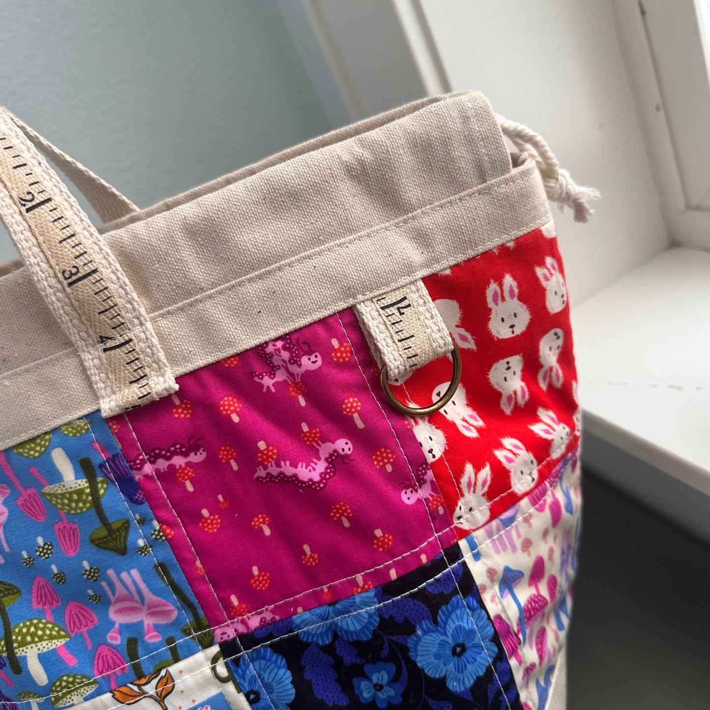 One-of-a-Kind - Extra Large 'Tote Sack' - Project Bag No.6