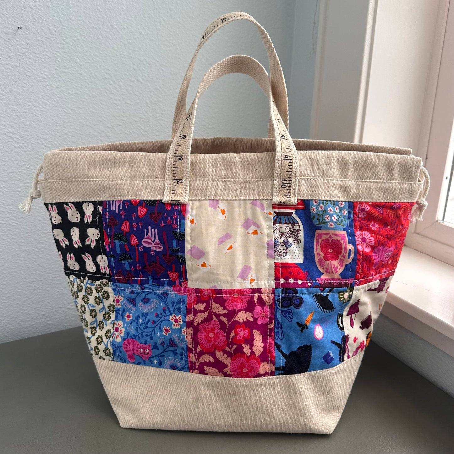 One-of-a-Kind - Extra Large 'Tote Sack' - Project Bag No.6