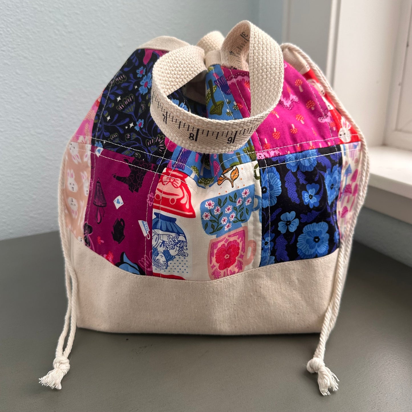 One-of-a-Kind - Extra Large 'Tote Sack' - Project Bag No.6