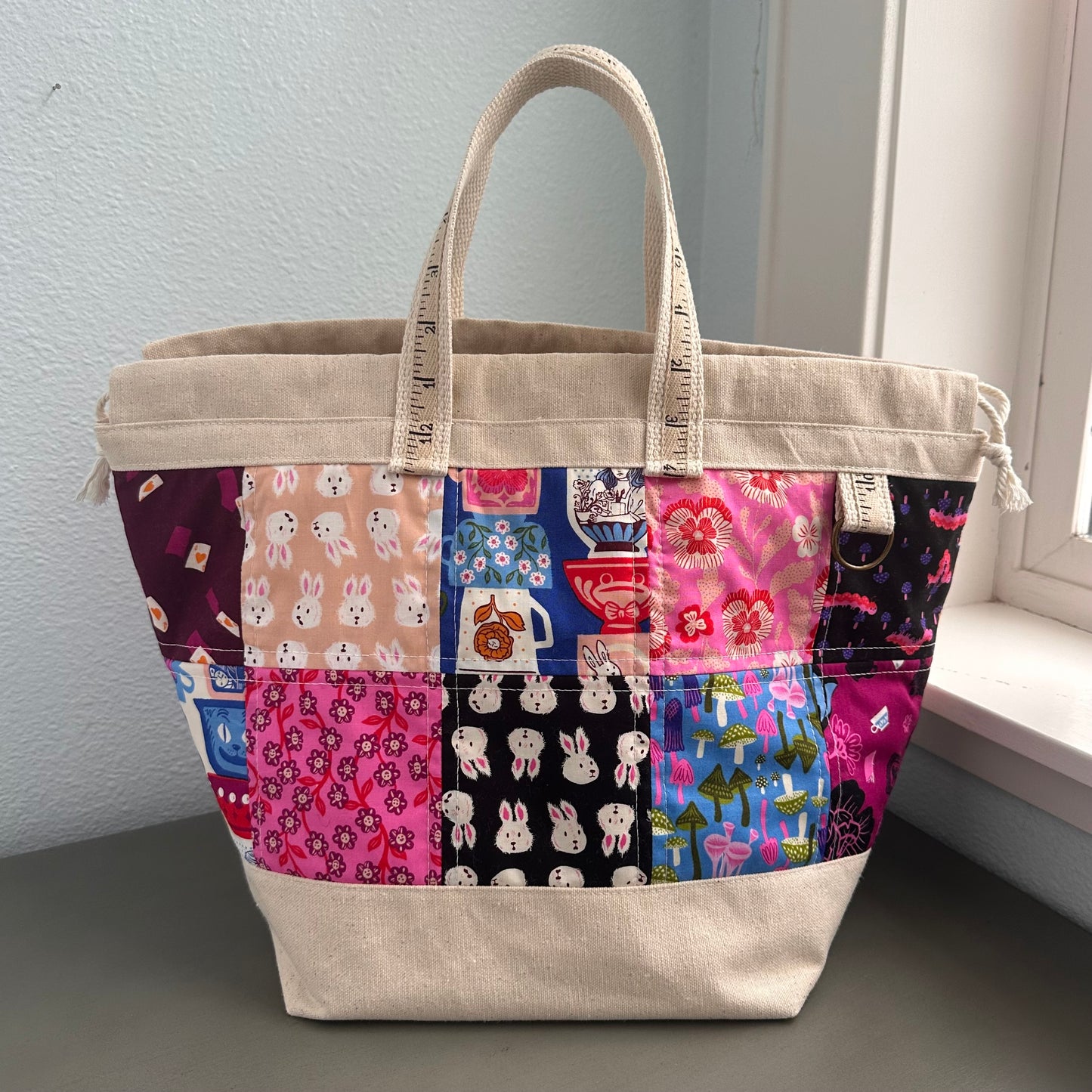 One-of-a-Kind - Extra Large 'Tote Sack' - Project Bag No.5