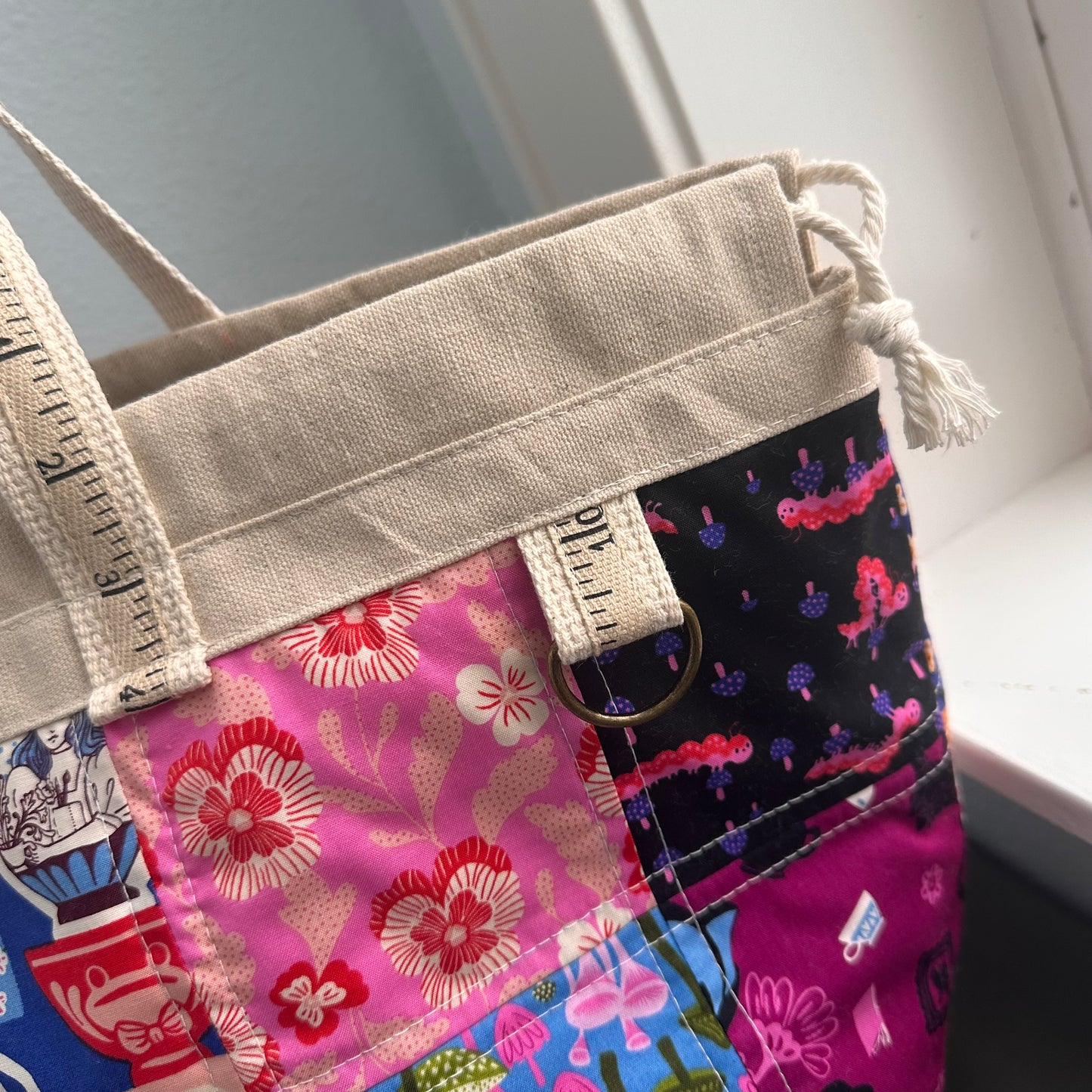 One-of-a-Kind - Extra Large 'Tote Sack' - Project Bag No.5