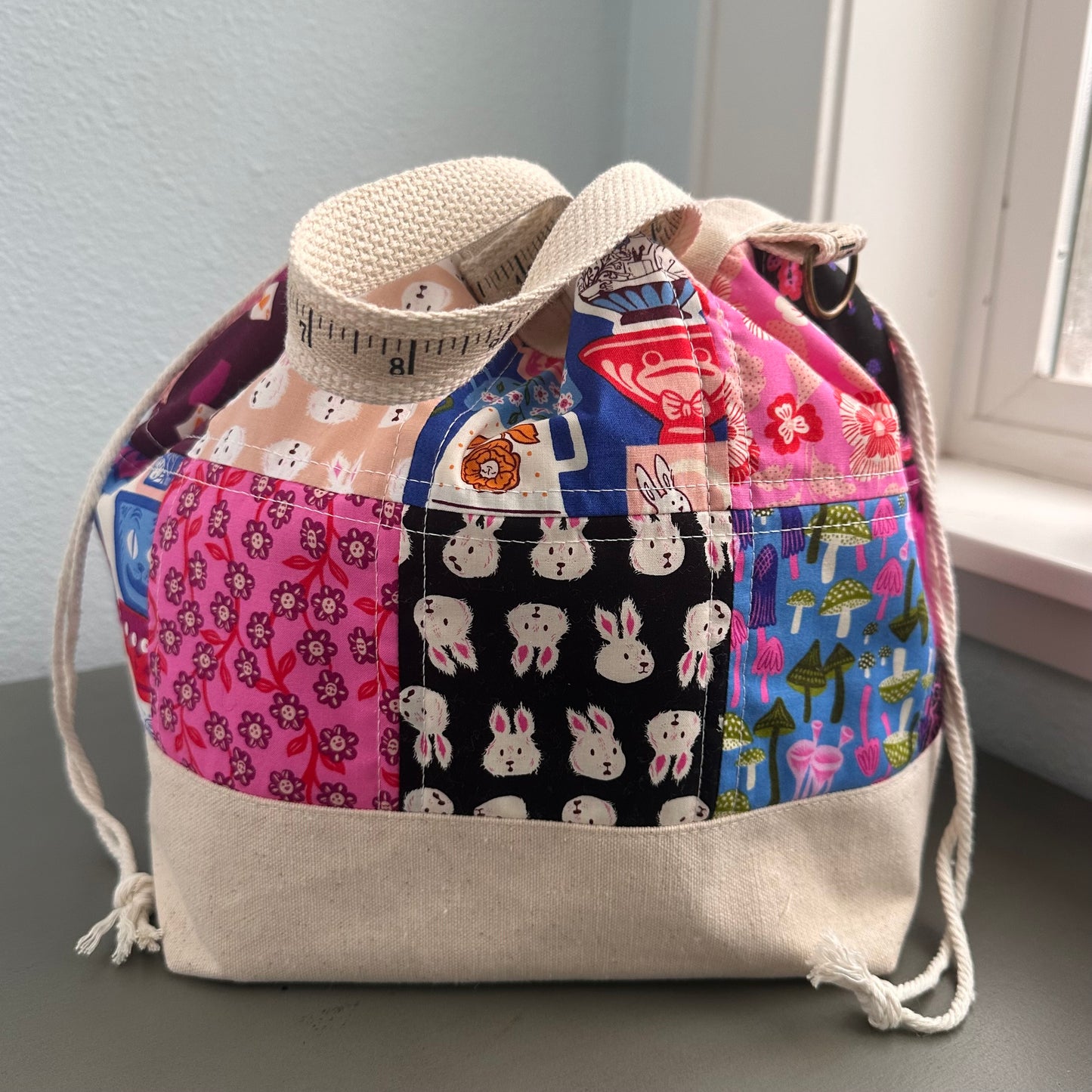 One-of-a-Kind - Extra Large 'Tote Sack' - Project Bag No.5