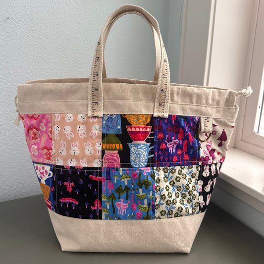 One-of-a-Kind - Extra Large 'Tote Sack' - Project Bag No.3