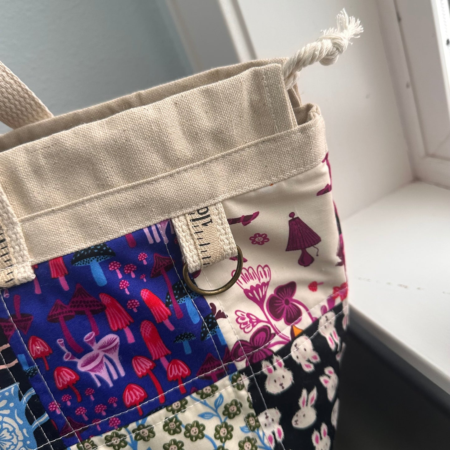 One-of-a-Kind - Extra Large 'Tote Sack' - Project Bag No.3