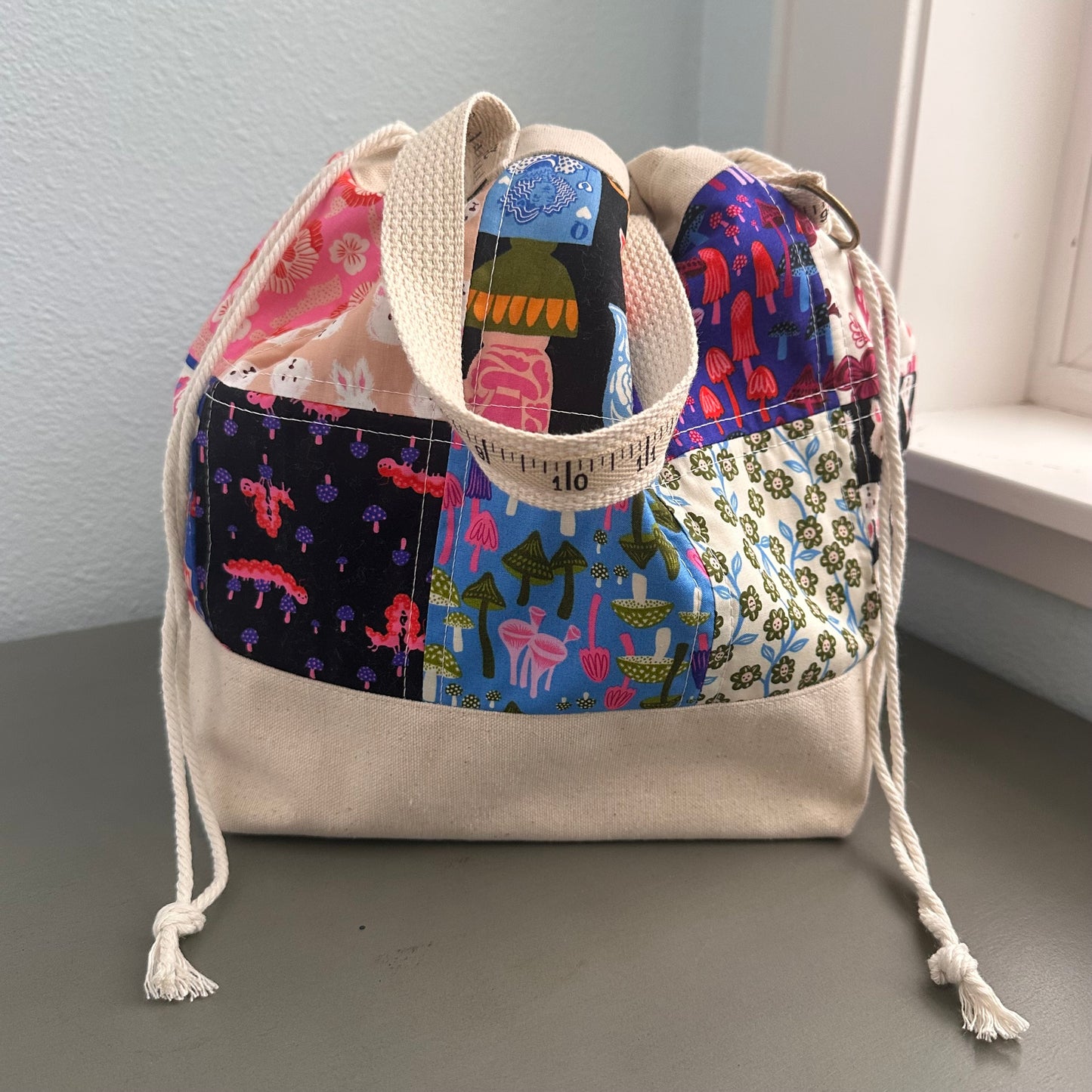 One-of-a-Kind - Extra Large 'Tote Sack' - Project Bag No.3