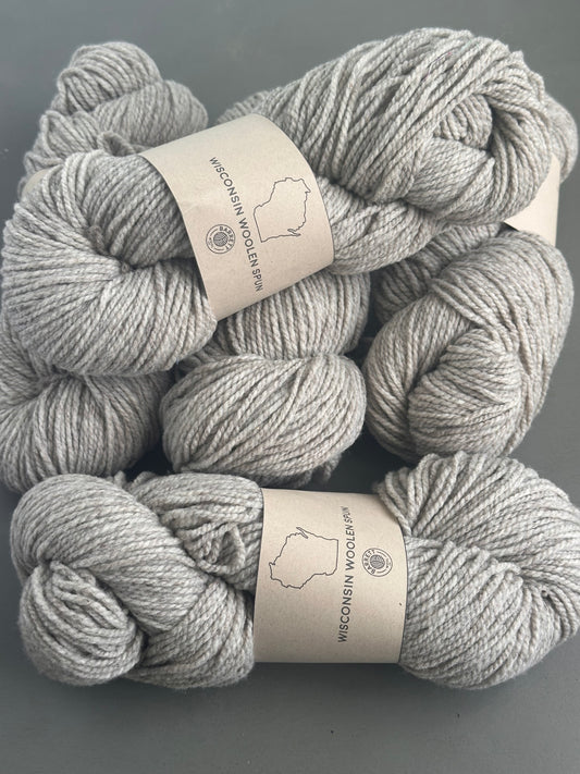DESTASH - Barrett Wool Co. Wisconsin Woolen Spun - FIVE skeins