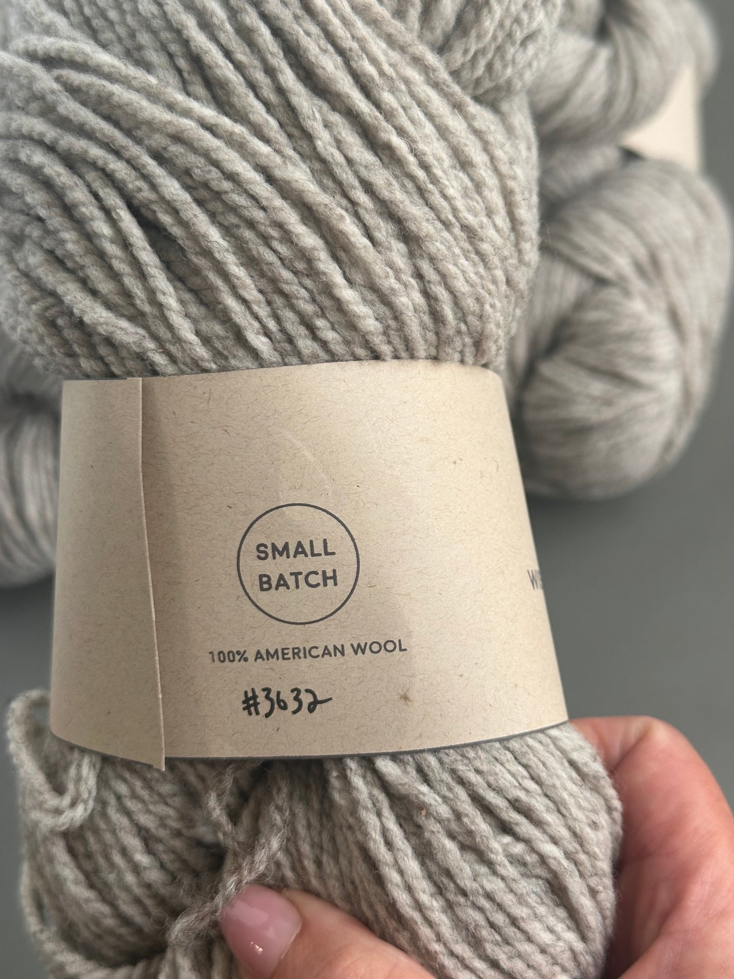 DESTASH - Barrett Wool Co. Wisconsin Woolen Spun - FIVE skeins