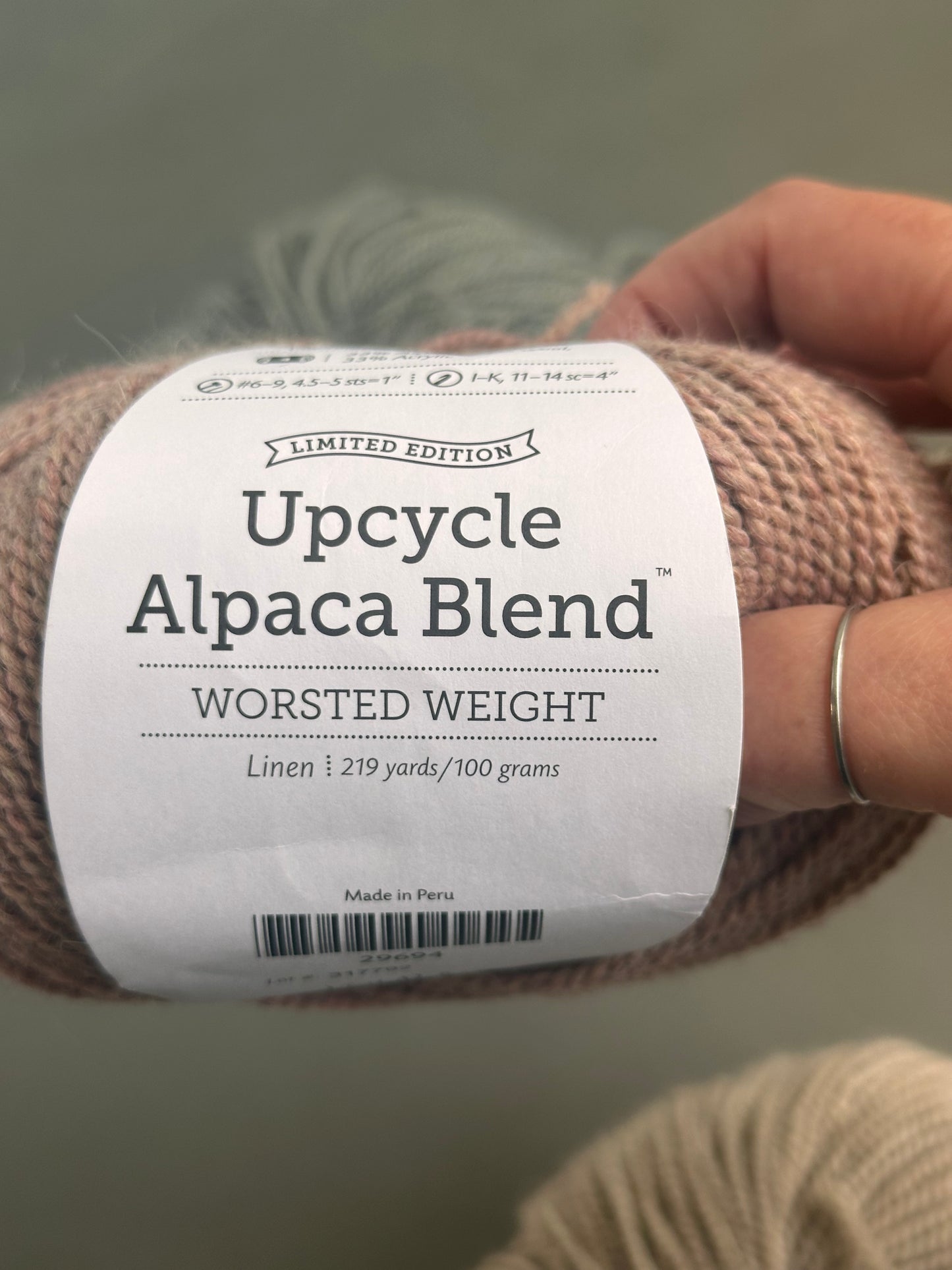 DESTASH - Knit Picks Upcycle Alpaca Blend - THREE SKEINS