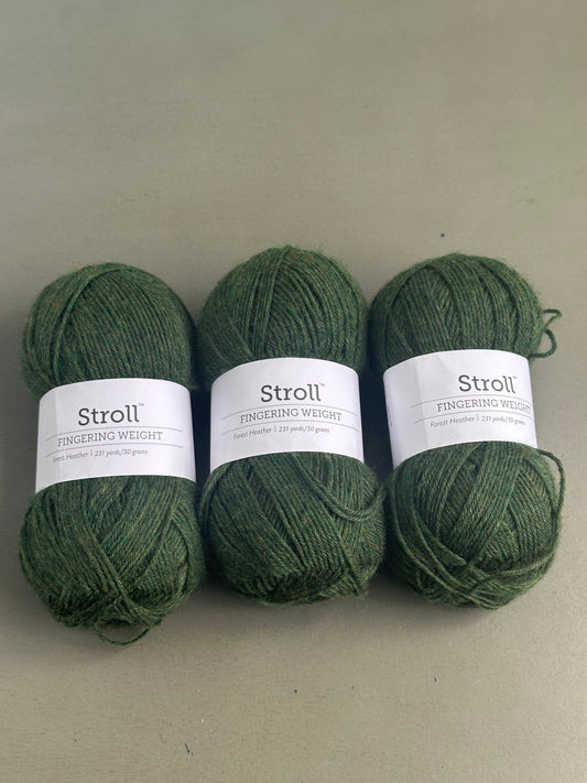 DESTASH - Knit picks Stroll Fingering - THREE skeins