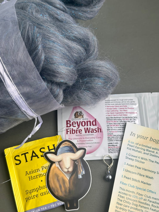 DESTASH - Paradise Fibers 6 oz Girl With the Pearl Earring Blend