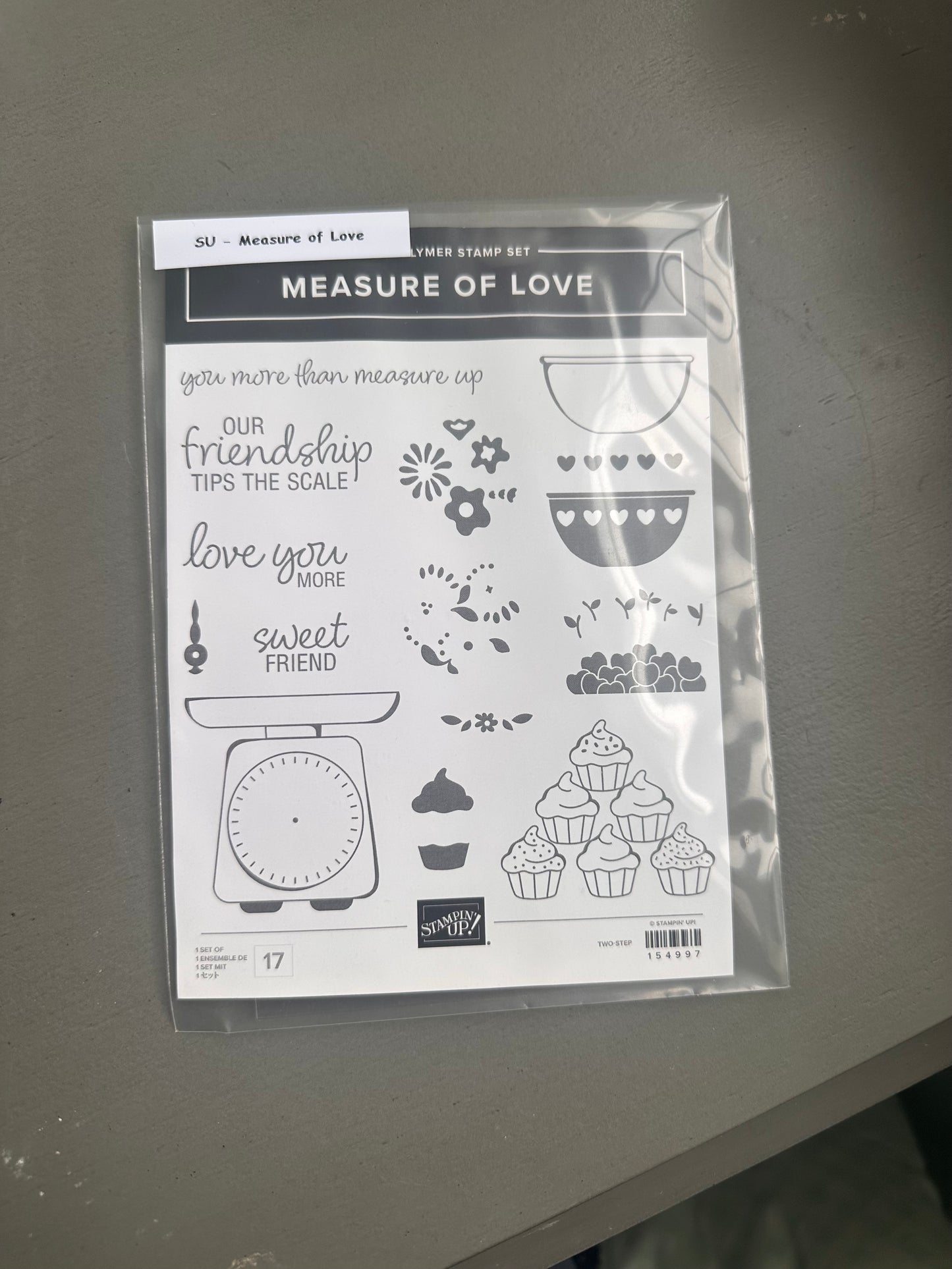 DESTASH - Stampin' Up lot of stamps - 8 sets