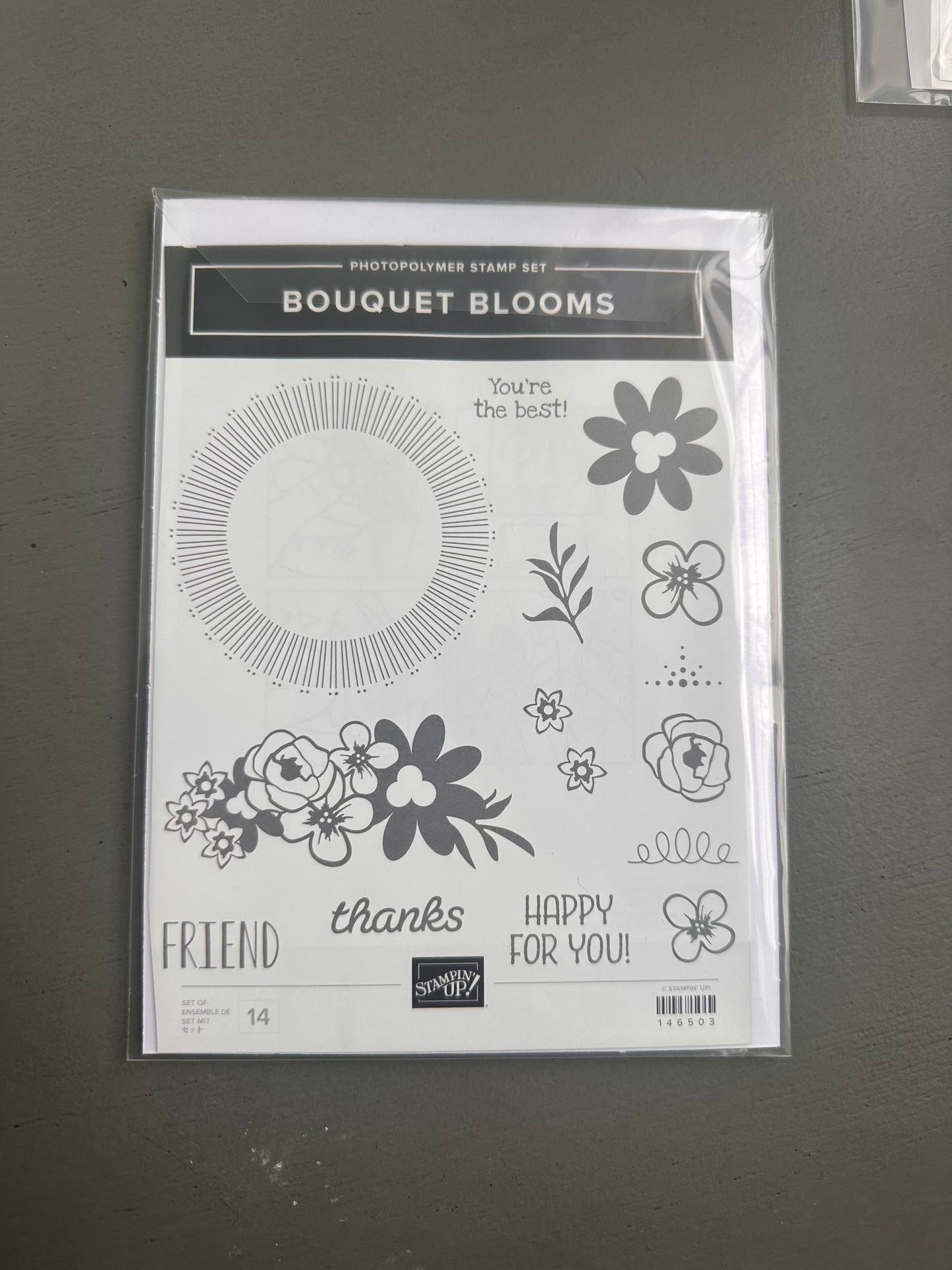 DESTASH - Stampin' Up lot of stamps - 8 sets