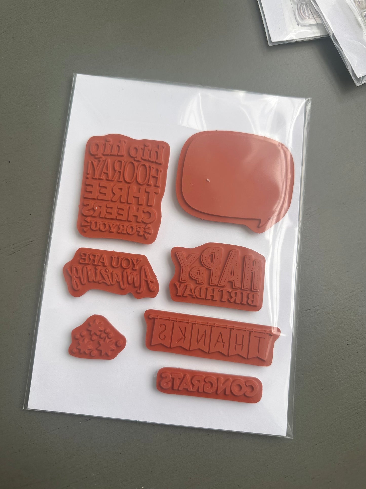 DESTASH - Stampin' Up lot of stamps - 8 sets