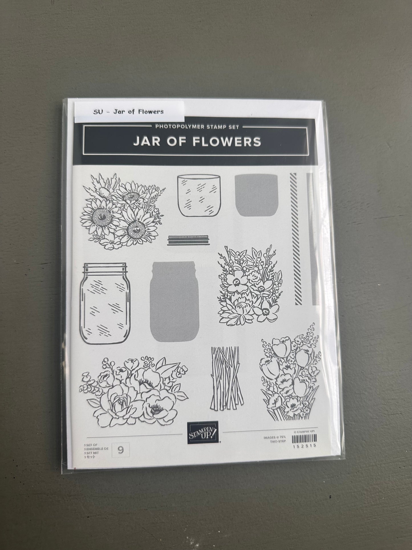 DESTASH - Stampin' Up lot of stamps - 8 sets