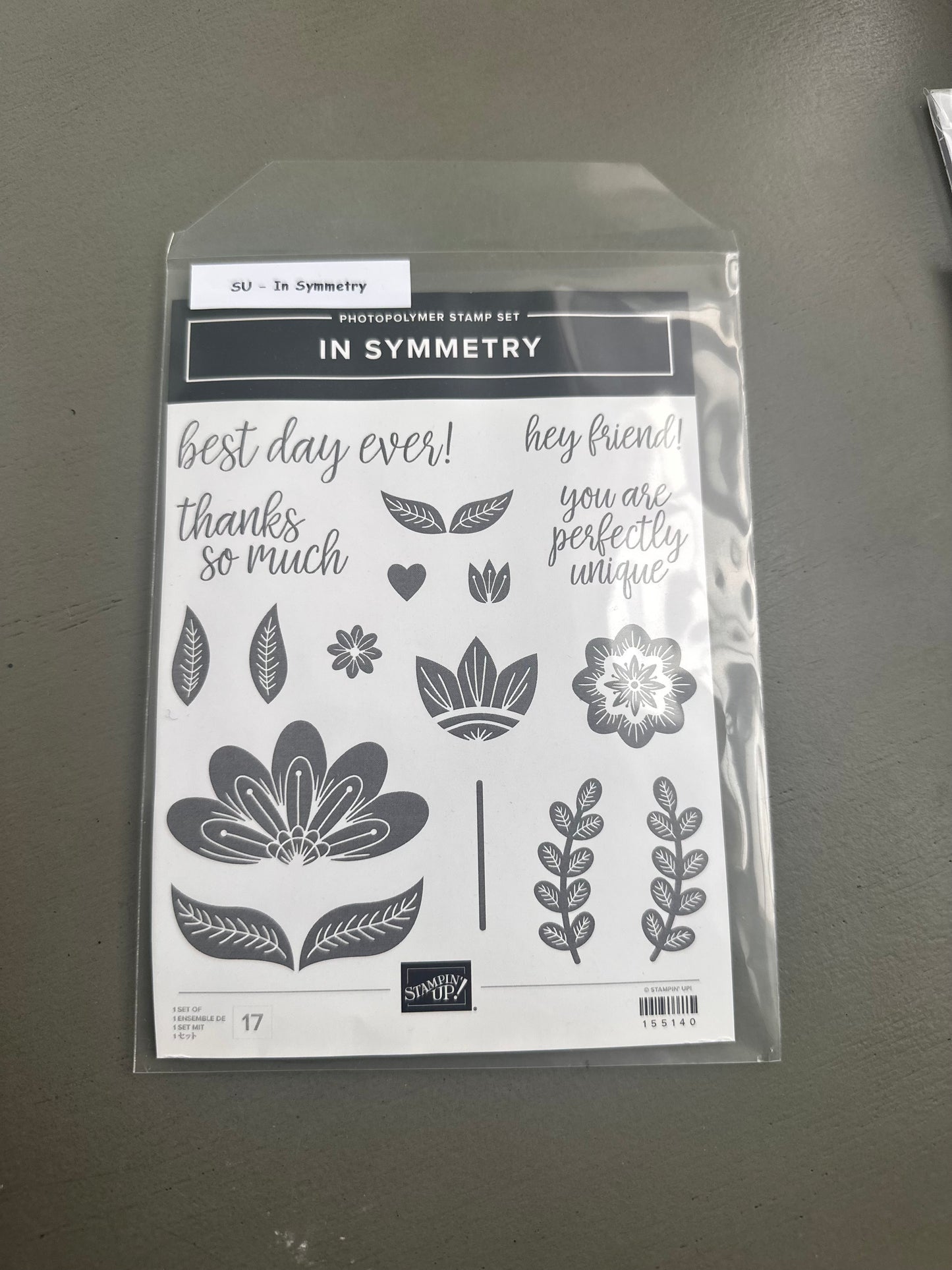 DESTASH - Lot of Stampin' Up stamps - 8 sets