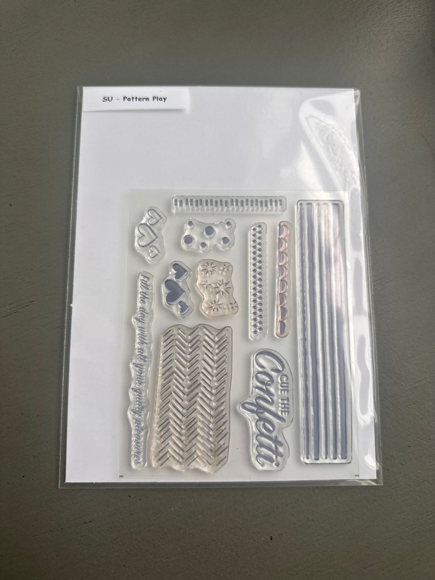 DESTASH - Lot of Stampin' Up stamps - 8 sets