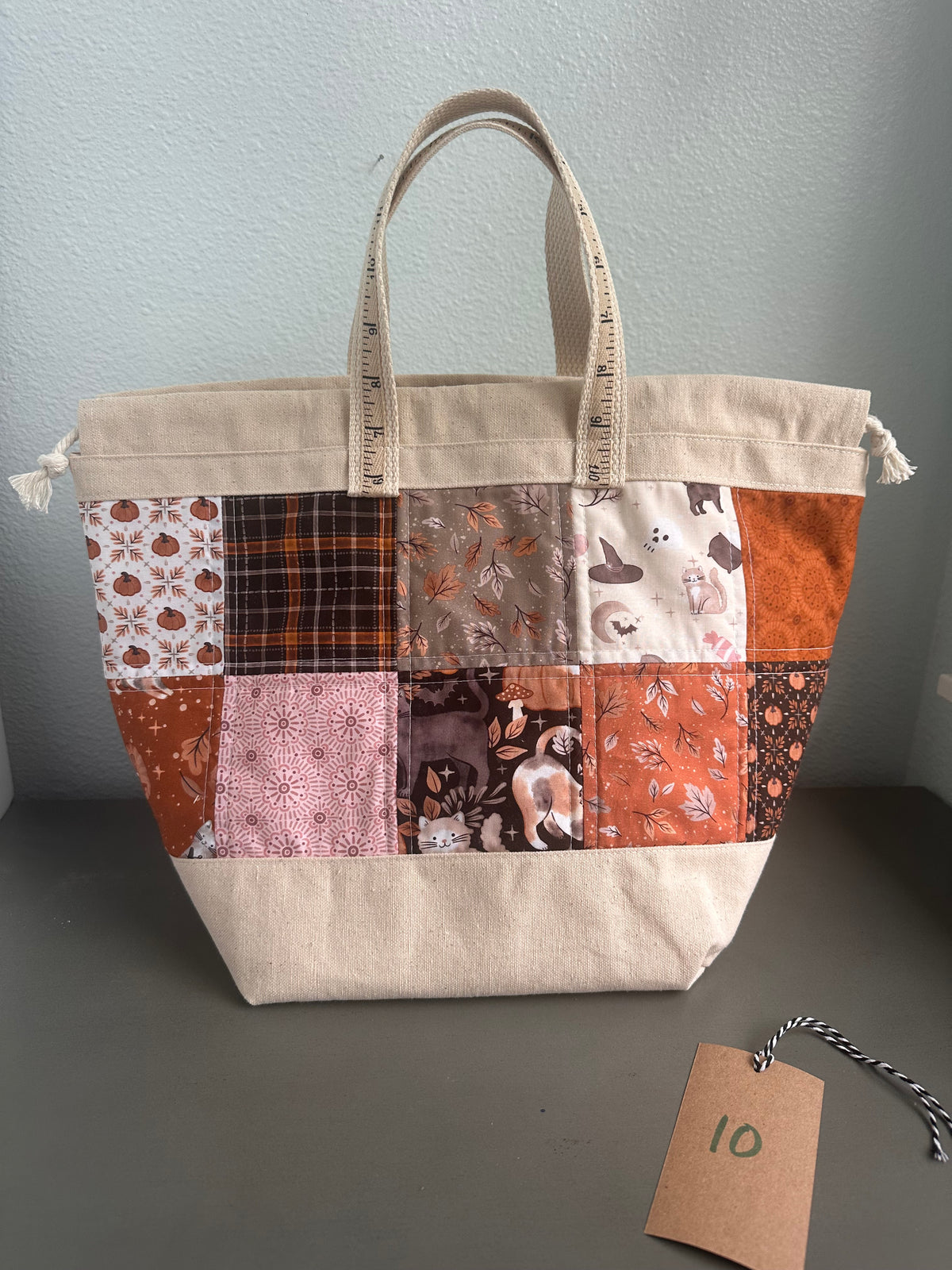 One-of-a-Kind - Extra Large 'Tote Sack' - Project Bag No. 10
