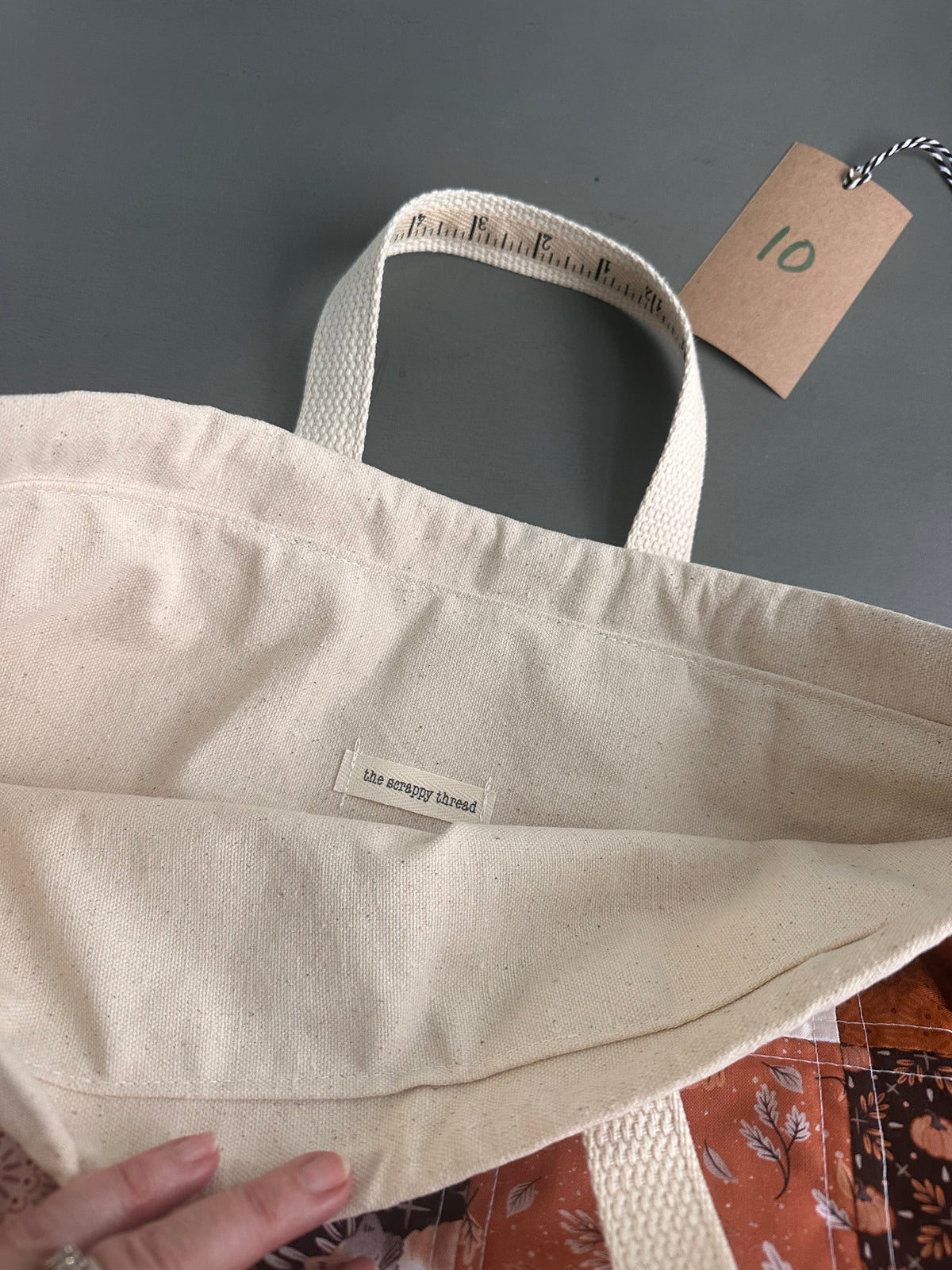 One-of-a-Kind - Extra Large 'Tote Sack' - Project Bag No. 10