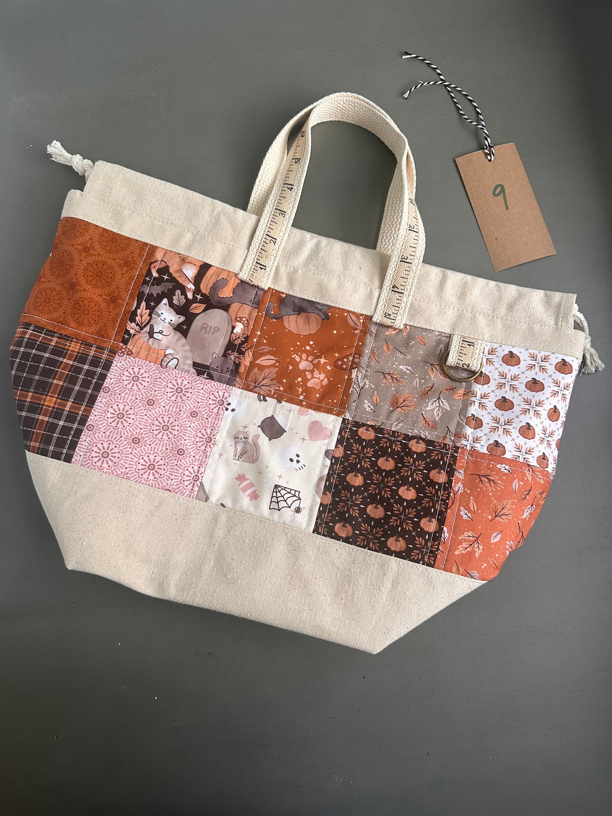 One-of-a-Kind - Extra Large 'Tote Sack' - Project Bag No. 9