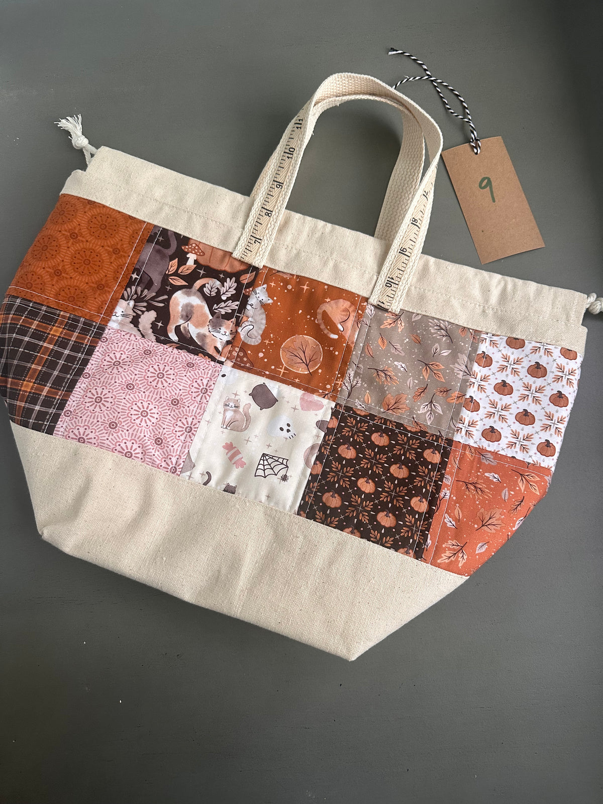 One-of-a-Kind - Extra Large 'Tote Sack' - Project Bag No. 9