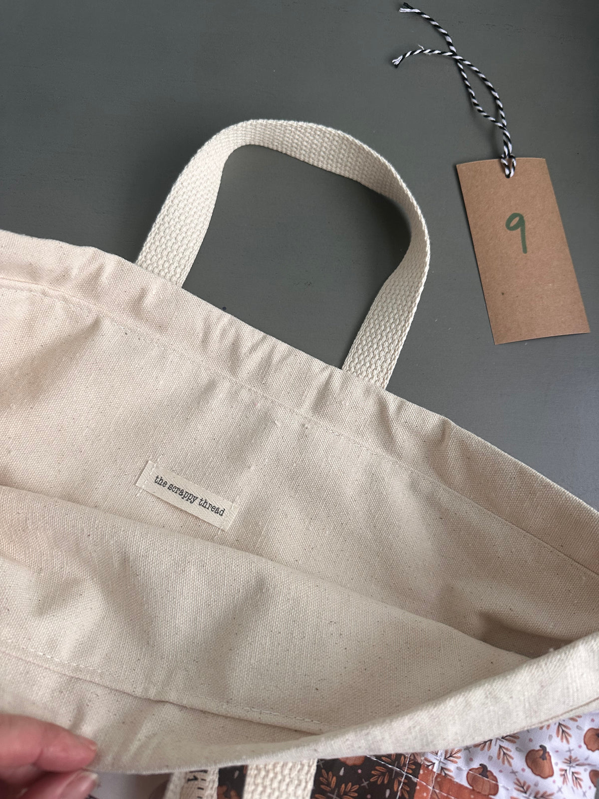 One-of-a-Kind - Extra Large 'Tote Sack' - Project Bag No. 9
