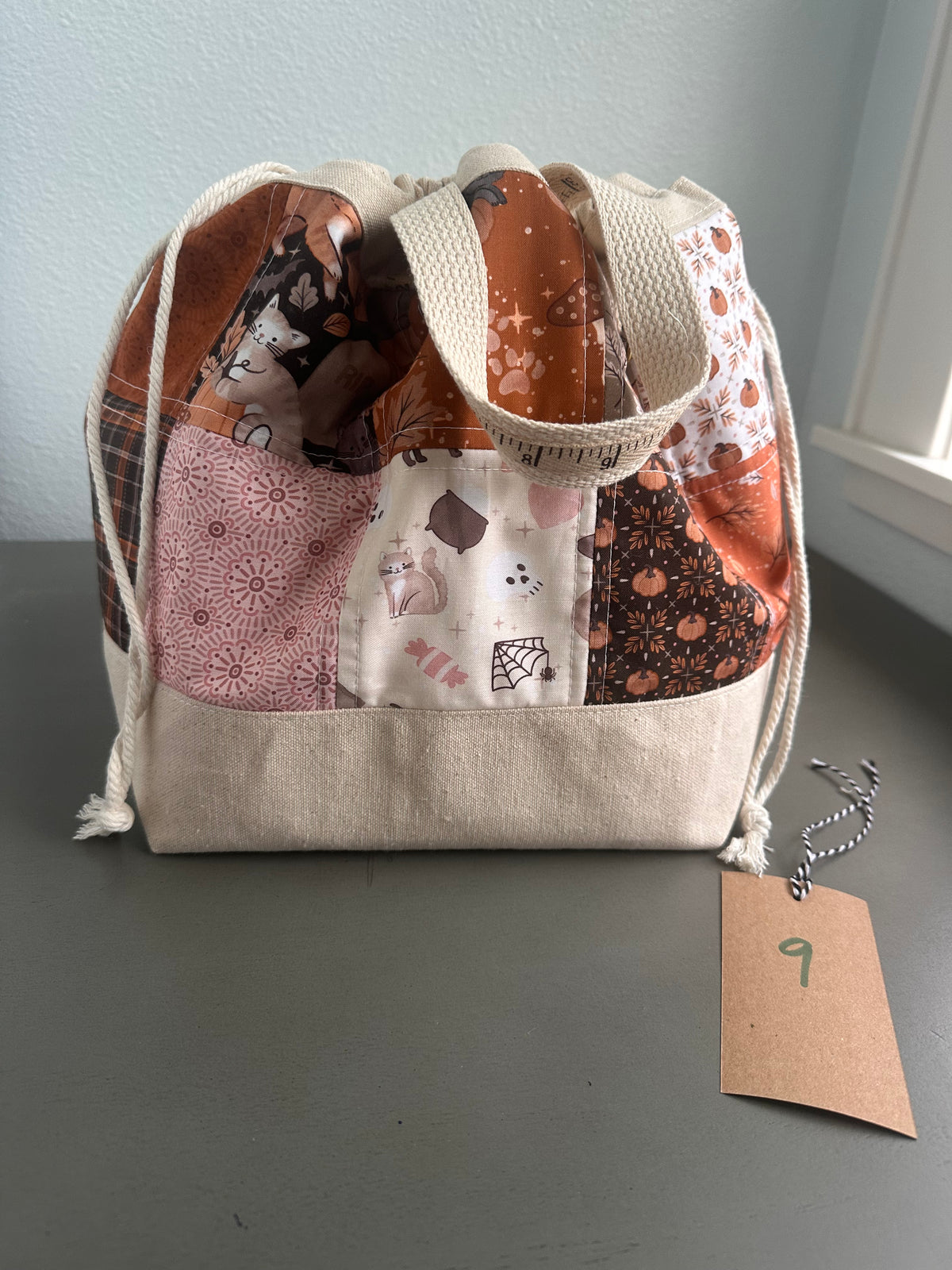 One-of-a-Kind - Extra Large 'Tote Sack' - Project Bag No. 9