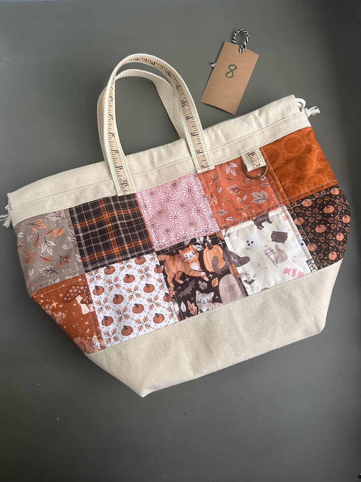 One-of-a-Kind - Extra Large 'Tote Sack' - Project Bag No. 8