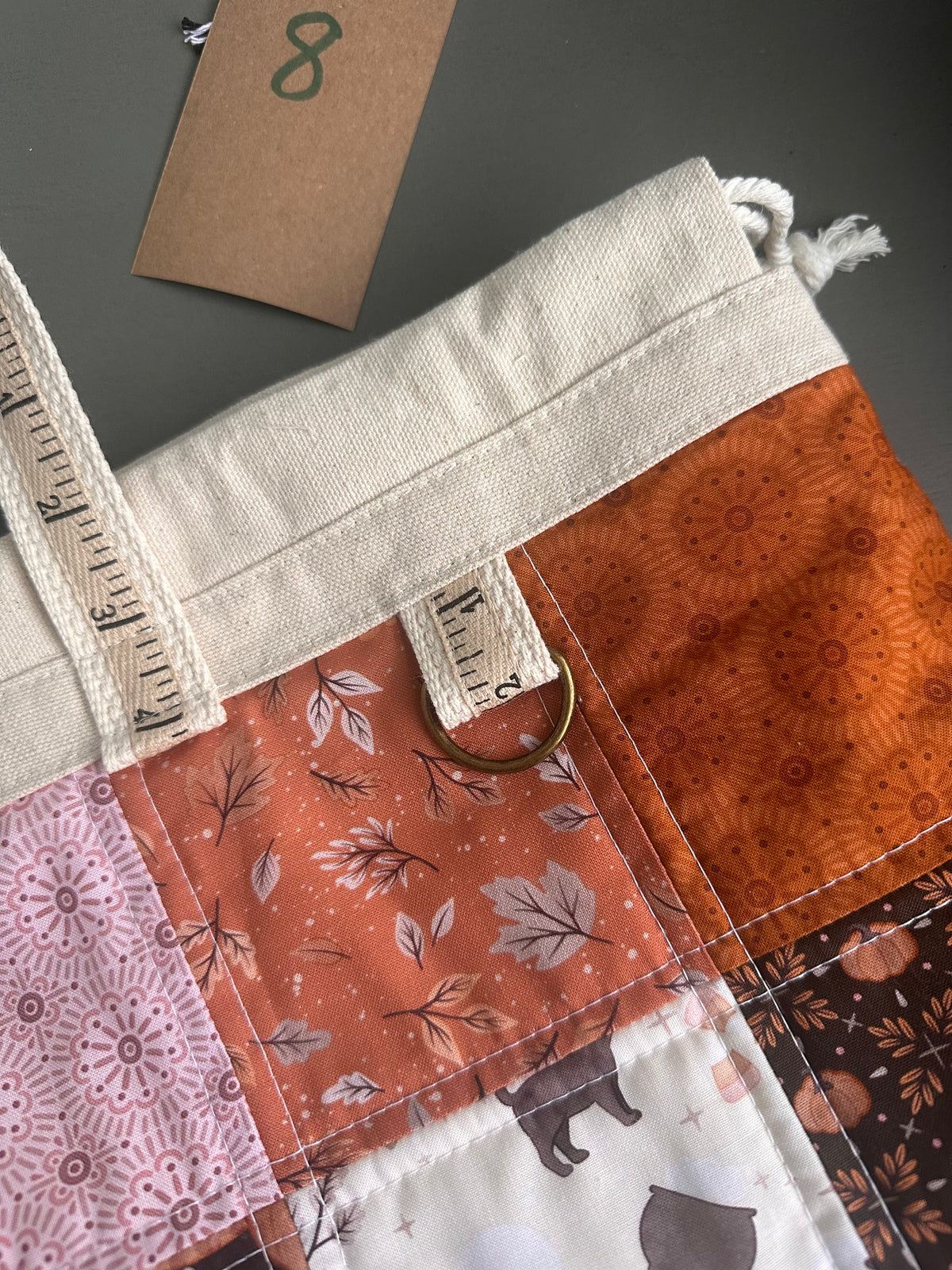 One-of-a-Kind - Extra Large 'Tote Sack' - Project Bag No. 8