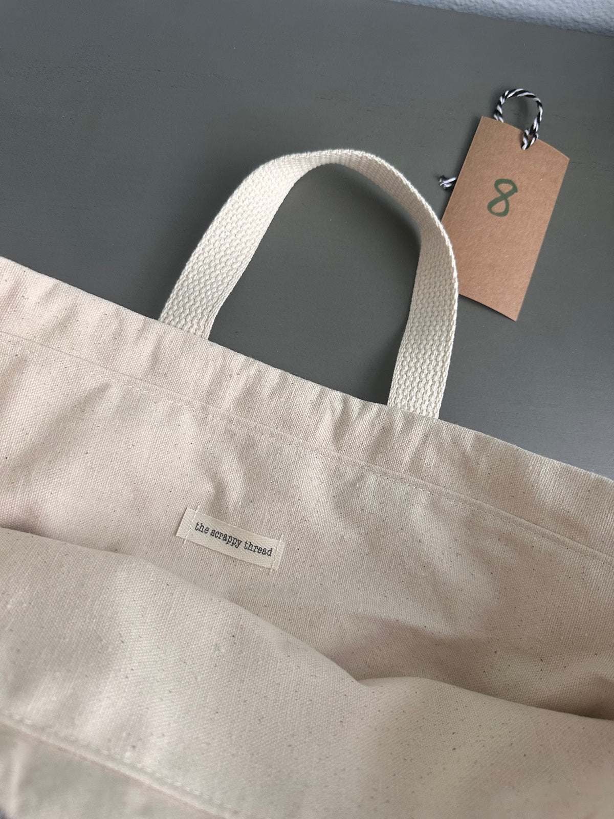 One-of-a-Kind - Extra Large 'Tote Sack' - Project Bag No. 8