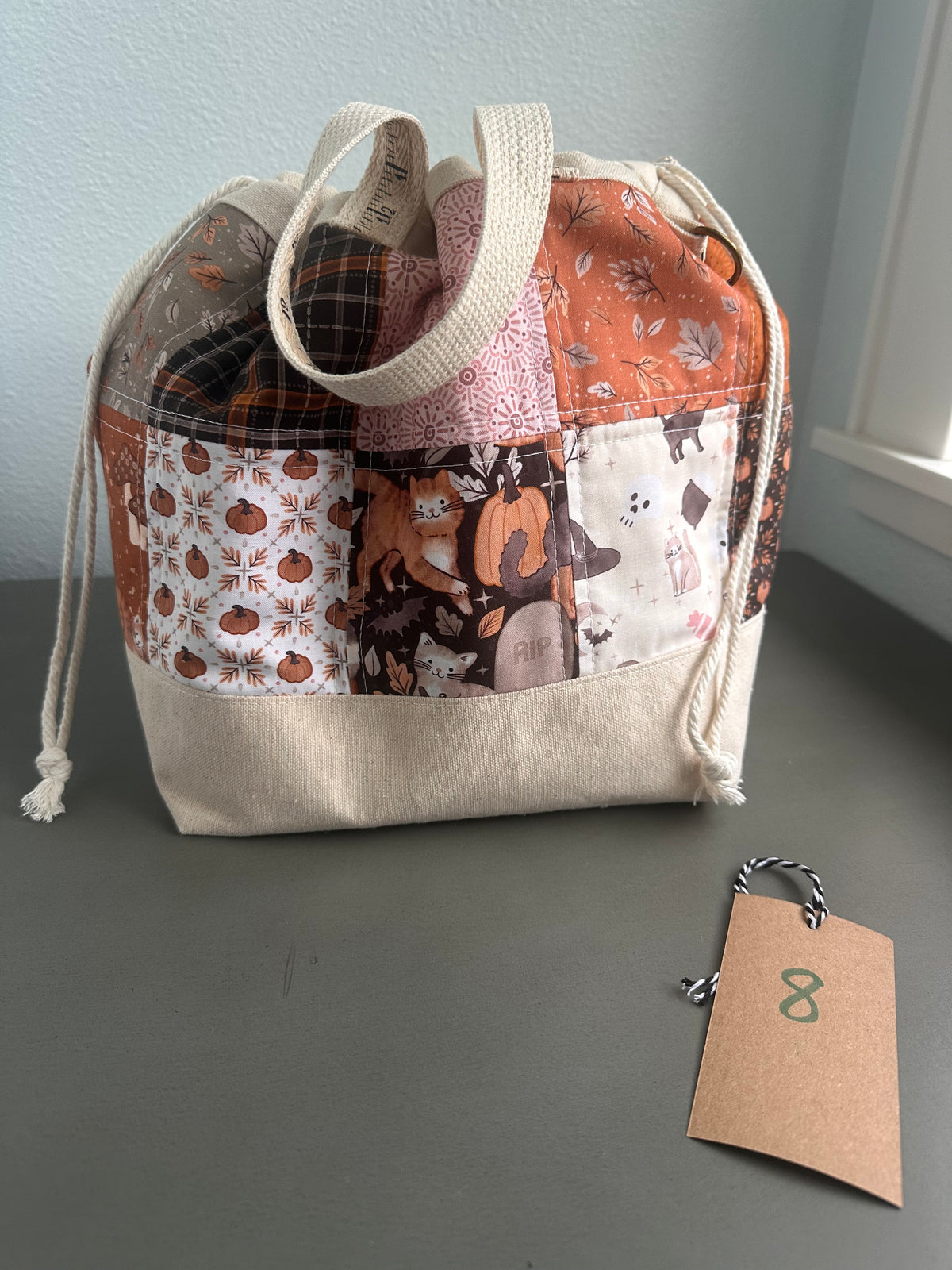 One-of-a-Kind - Extra Large 'Tote Sack' - Project Bag No. 8