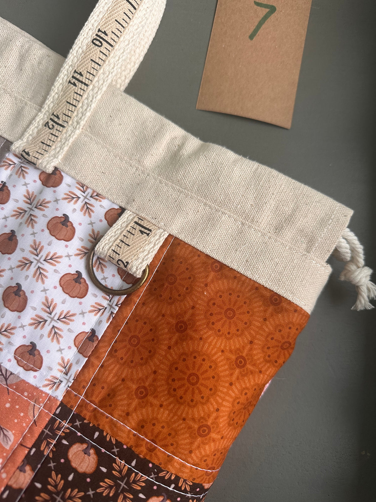 One-of-a-Kind - Extra Large 'Tote Sack' - Project Bag No. 7
