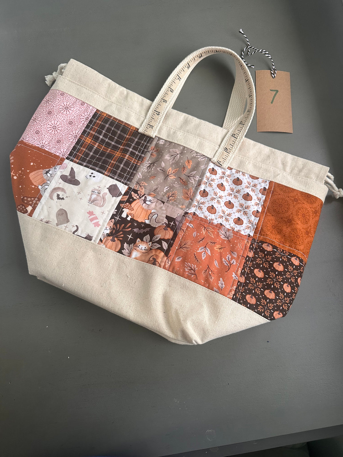 One-of-a-Kind - Extra Large 'Tote Sack' - Project Bag No. 7