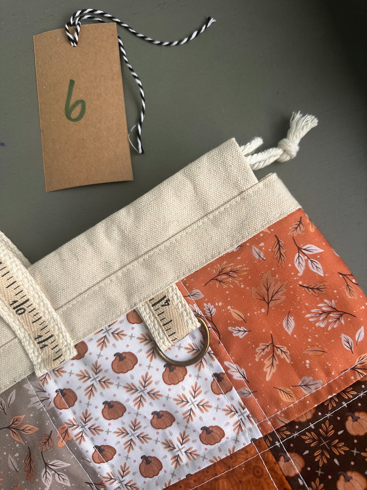 One-of-a-Kind - Extra Large 'Tote Sack' - Project Bag No. 6