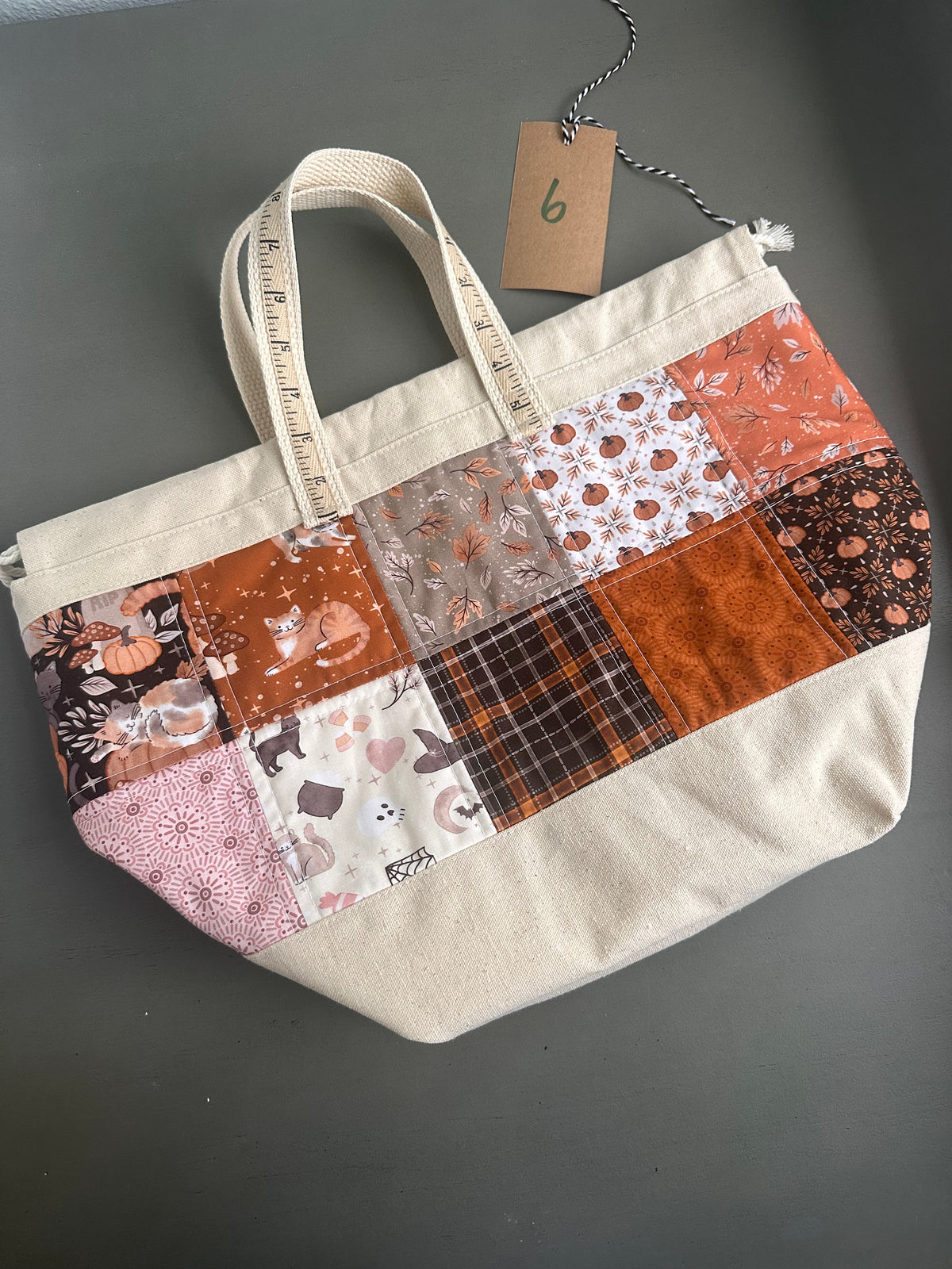 One-of-a-Kind - Extra Large 'Tote Sack' - Project Bag No. 6