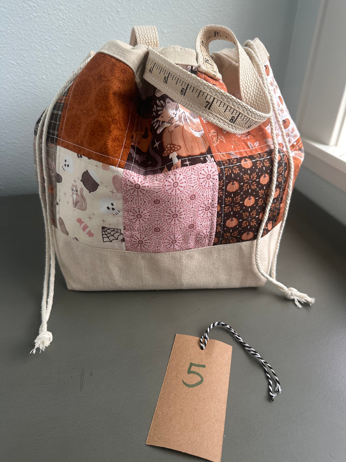 One-of-a-Kind - Extra Large 'Tote Sack' - Project Bag No. 5