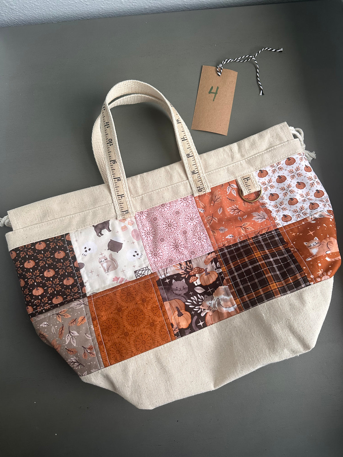 One-of-a-Kind - Extra Large 'Tote Sack' - Project Bag No. 4