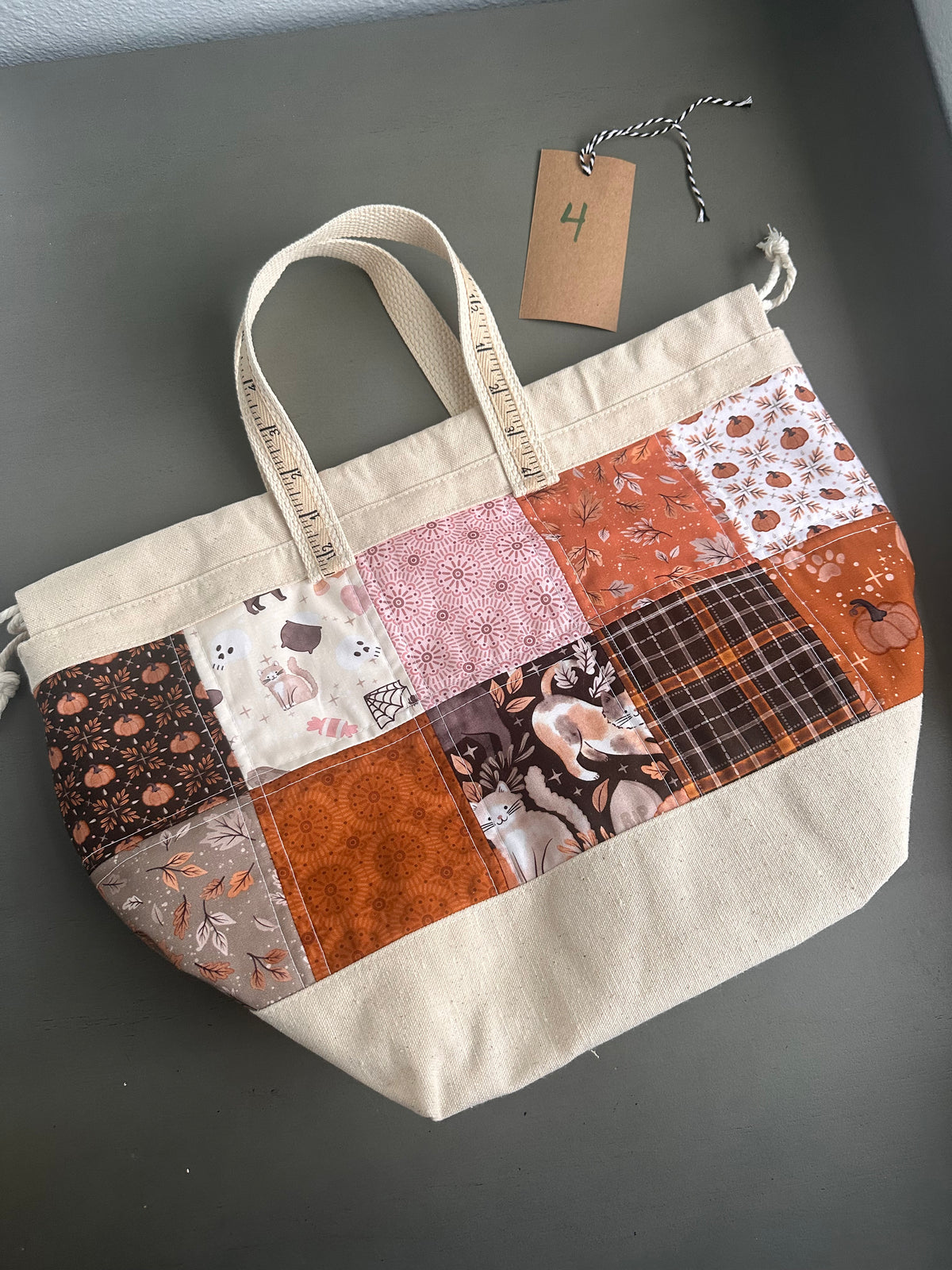 One-of-a-Kind - Extra Large 'Tote Sack' - Project Bag No. 4
