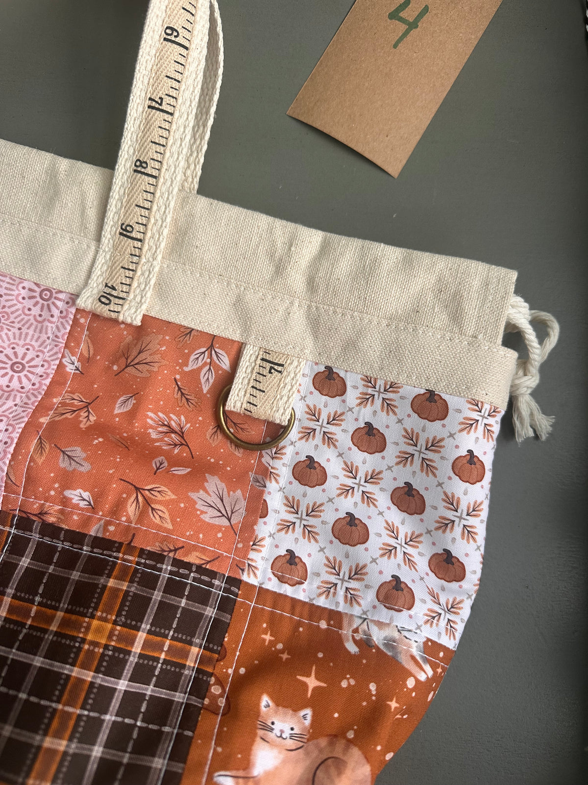 One-of-a-Kind - Extra Large 'Tote Sack' - Project Bag No. 4